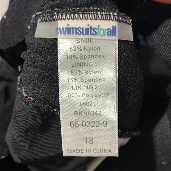 Colorful Patterned Swimsuit - Picture 6 of 6